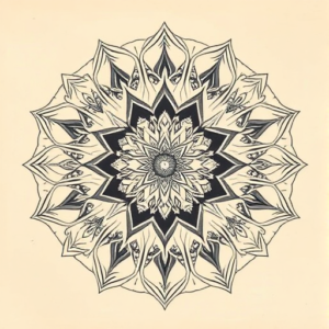 Mandala Scythe Tattoo