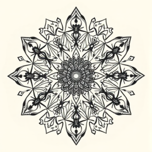 Mandala Seashell Tattoo