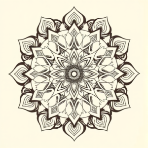 Mandala Seraphim Tattoo