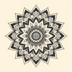 Mandala Shell Tattoo