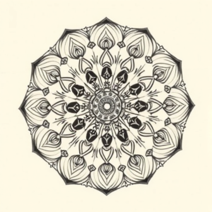 Mandala Spartan Tattoo