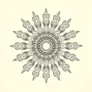Mandala Sun Tattoo