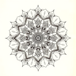 Mandala Tomahawk Tattoo