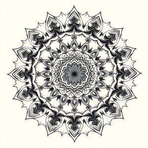 Mandala Tornado Tattoo