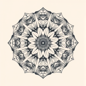 Mandala Umbrella Tattoo