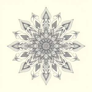 Mandala Vulture Tattoo