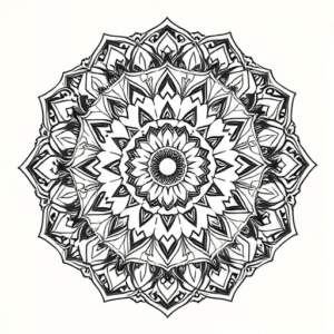 Mandala Wave Tattoo