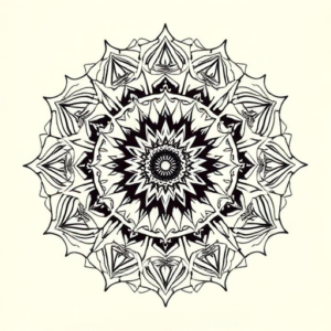 Mandala Witcher Tattoo