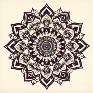 Mandala Wizard Tattoo