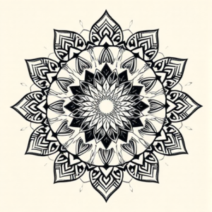 Mandala Wormhole Tattoo