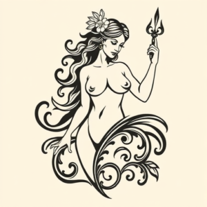 Maori Aphrodite Tattoo
