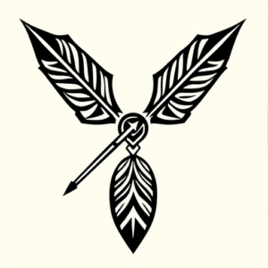 Maori Arrowhead Tattoo