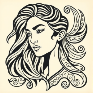 Maori Artemis Tattoo