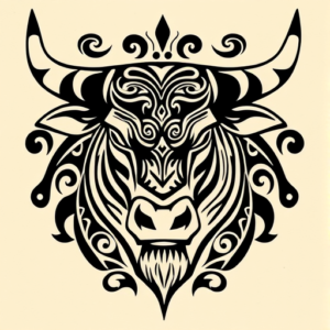 Maori Bull Tattoo