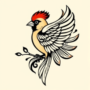 Maori Cardinal Tattoo