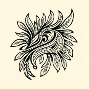 Maori Cartoon Tattoo