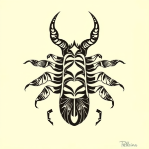 Maori Centipede Tattoo