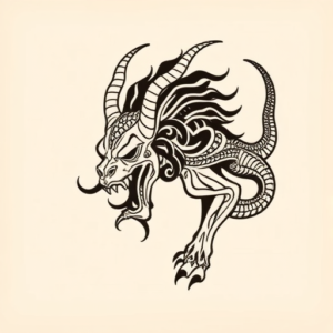 Maori Cerberus Tattoo