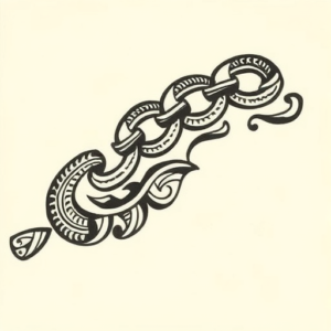 Maori Chain Tattoo