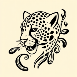 Maori Cheetah Tattoo