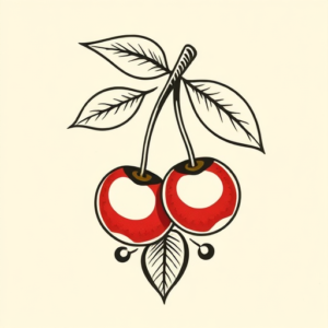 Maori Cherry Tattoo