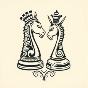 Maori Chess Tattoo