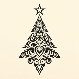 Maori Christmas Tattoo