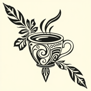 Maori Coffee Tattoo