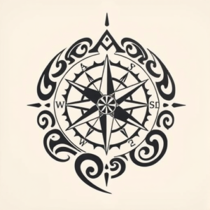 Maori Compass Tattoo