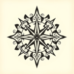 Maori Compass Tattoo