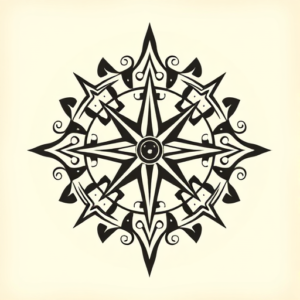 Maori Compass Tattoo