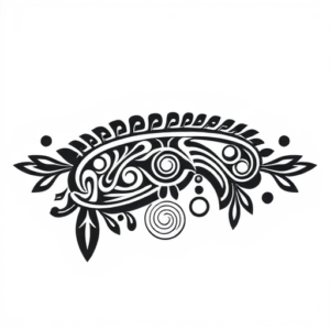 Maori Coordinates Tattoo