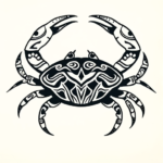 Maori Crab Tattoo
