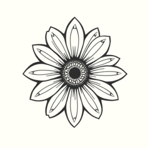 Maori Daisy Tattoo