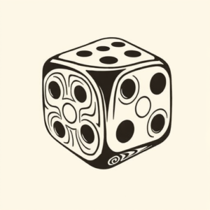 Maori Dice Tattoo