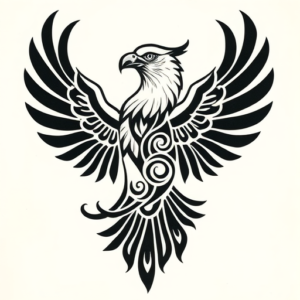 Maori Eagle Tattoo