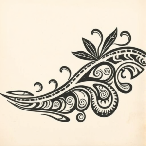 Maori Fallout Tattoo