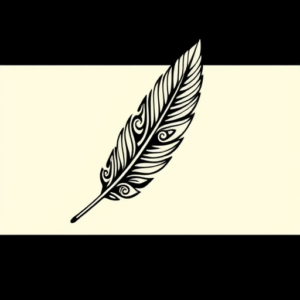 Maori Feather Tattoo