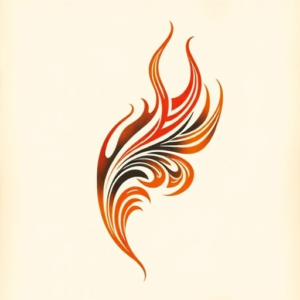 Maori Flame Tattoo