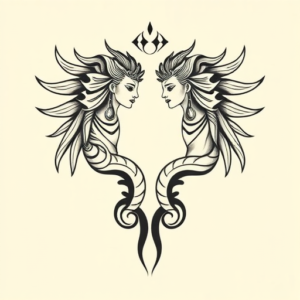 Maori Gemini Tattoo