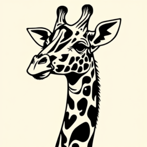 Maori Giraffe Tattoo