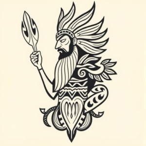 Maori God Tattoo