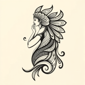 Maori Goddess Tattoo