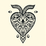 Maori Heart Tattoo