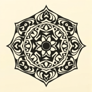 Maori Hexagon Tattoo