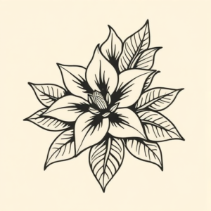 Maori Honeysuckle Tattoo