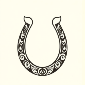 Maori Horseshoe Tattoo