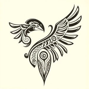 Maori Icarus Tattoo