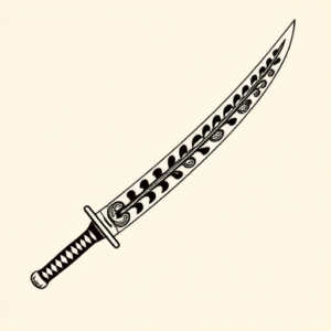 Maori Katana Tattoo