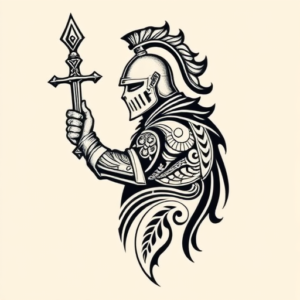 Maori Knight Tattoo